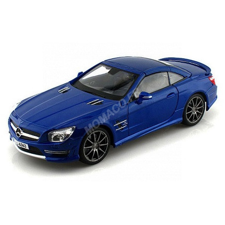 MERCEDES-BENZ SL 63 AMG HARD TOP 2012 BLEUE