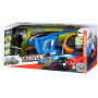 TECH RC - CYKLONE 360 MOTO A ROUE INCLINABLE BLEUE ROUES ORANGE