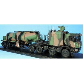 SCANIA CAMION CITERNE CARAPACE REMORQUE MAISONNEUVE