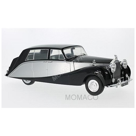 ROLLS-ROYCE SILVER WRAITH EMPRESS BY HOOPER 1956 NOIRE/ARGENT