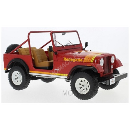 JEEP CJ-7 EAGLE 1980 ROUGE