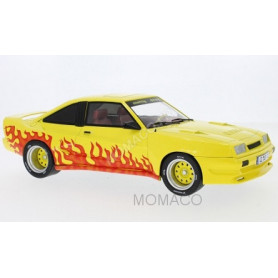 OPEL MANTA B MATTIG 1991 JAUNE DECOREE