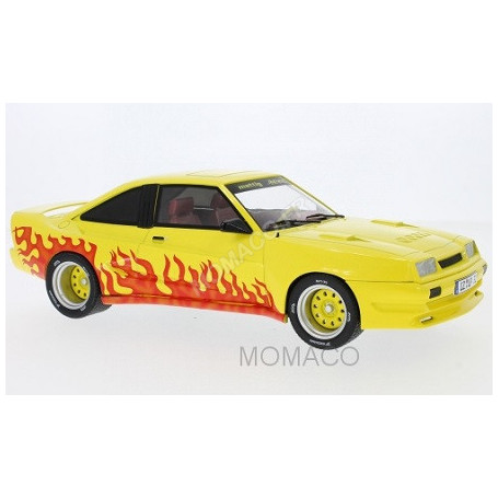 OPEL MANTA B MATTIG 1991 JAUNE DECOREE