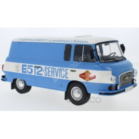 BARKAS B 1000 FOURGON "FORTSCHRITT SERVICE" 1970 BLEU/ROUGE