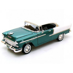 CHEVROLET BEL AIR HARD TOP 1955 VERT FONCE