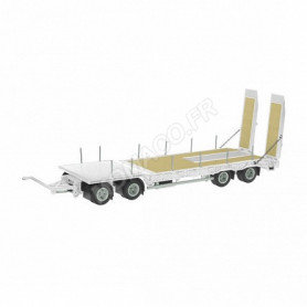 REMORQUE PORTE-ENGIN NOOTEBOOM ASD-40 BLANC