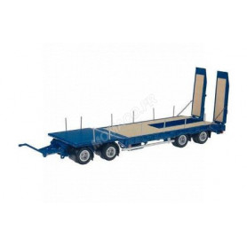 REMORQUE PORTE-ENGIN NOOTEBOOM ASD-40 BLEU