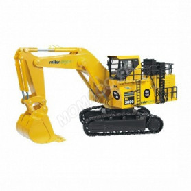 KOMATSU PC 3000-6 EN BUTTE "MILLER ARGENT"