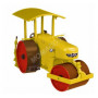 HAMM DL10 ROULEAU COMPRESSEUR JAUNE