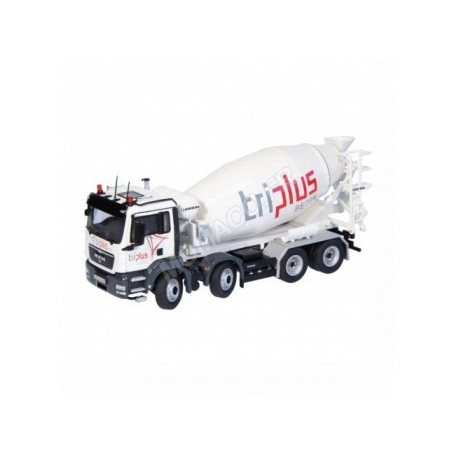 MAN TGS 8 X 4 CAMION TOUPIE "TRIPLUS"