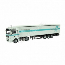 MAN TGX SEMI-REMORQUE "FLECK+SCHLEIPEN"