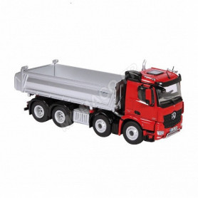 MERCEDES-BENZ AROCS 8X4 BENNE BASCULANTE ROUGE/ARGENT