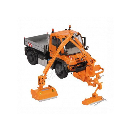 MERCEDES-BENZ UNIMOG UGE400 MKM700 JAUNE/ORANGE