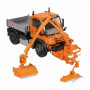 MERCEDES-BENZ UNIMOG UGE400 MKM700 JAUNE/ORANGE