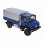 MERCEDES-BENZ UNIMOG U5000 PLATEAU BACHE BLEU