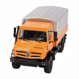 MERCEDES-BENZ UNIMOG U5000 PLATEAU BACHE ORANGE