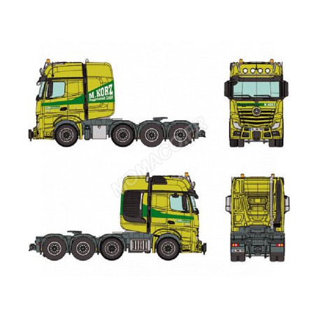 MERCEDES-BENZ ACTROS GIGA SPACE SLT "KORZ"