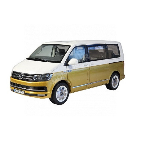 VOLKSWAGEN MULTIVAN T6 GENERATION SIX JAUNE/BLANC