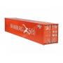 CONTAINER 40FT "HAMBURG SUD" ORANGE