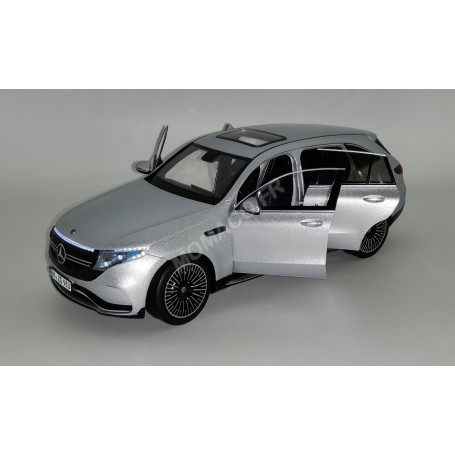 MERCEDES-BENZ EQC 400 4MATIC 2019 ARGENT AVEC ECLAIRAGE LED