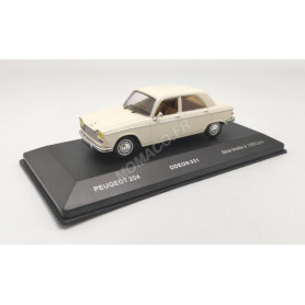 PEUGEOT 204 1967 BLANCHE