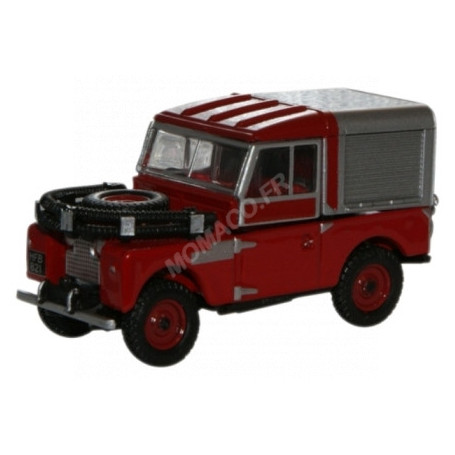 LAND ROVER SERIE 1 88 CANVAS POMPIER