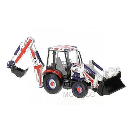 JCB 3CX TRACTOPELLE ECO "UNION JACK" (EPUISE)