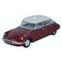 CITROEN DS19 ROUGE/BLANC