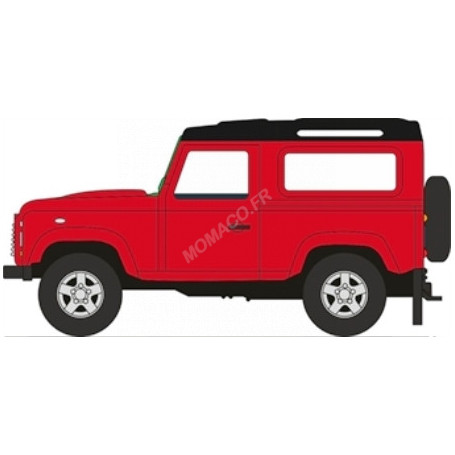 LAND ROVER DEFENDER 90 ROUGE