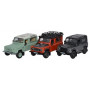 SET DE 3 LAND ROVER DEFENDER HERITAGE