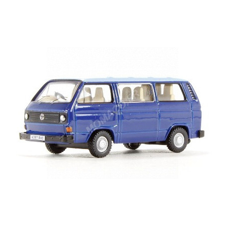 VOLKSWAGEN T25 BUS BLEU