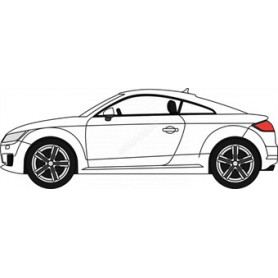 AUDI TT BLANCHE