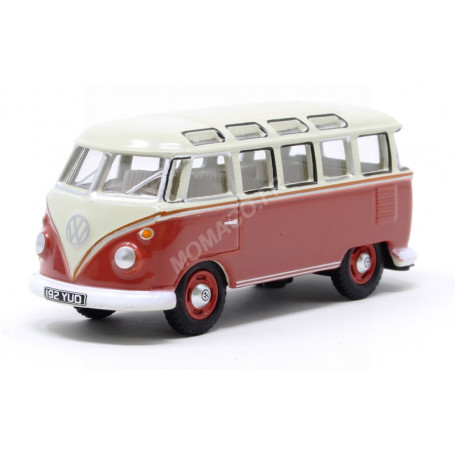 VOLKSWAGEN T1 SAMBA BUS ROUGE