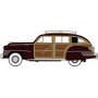 CHRYSLER T AND C WOODY WAGON 1942 MARRON