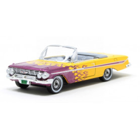 CHEVROLET IMPALA CONVERTIBLE TUXEDO 1961 HOT ROD