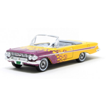 CHEVROLET IMPALA CONVERTIBLE TUXEDO 1961 HOT ROD