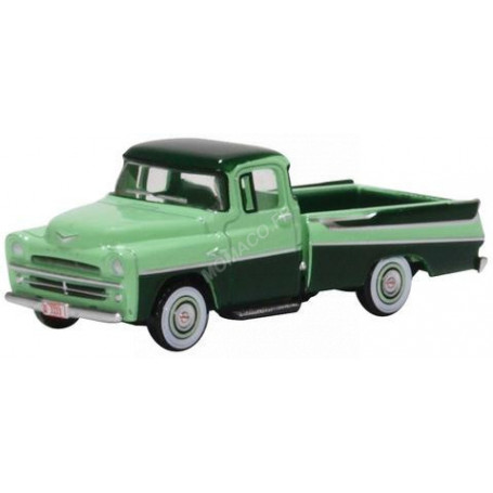 DODGE D100 SWEPTSIDE PICK-UP 1957 VERT 2 TONS