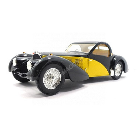 BUGATTI TYPE 57SC ATALANTE 1936 NOIRE/JAUNE