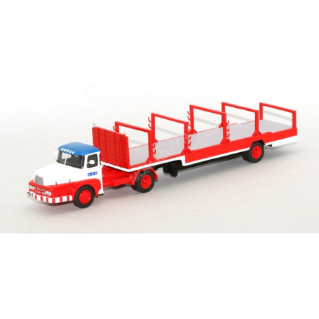 UNIC CABINE COURTE SEMI-REMORQUE PORTE-MATS " SABINE RANCY"