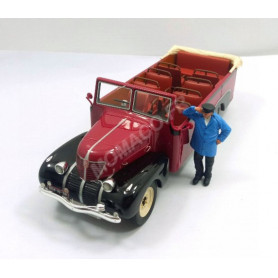 ROCHET-SCHNEIDER 23000 1937 OUVERT ROUGE/NOIRE AVEC FIGURINE