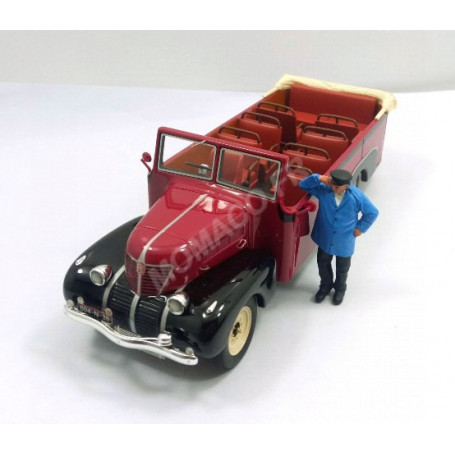 ROCHET-SCHNEIDER 23000 1937 OUVERT ROUGE/NOIRE AVEC FIGURINE