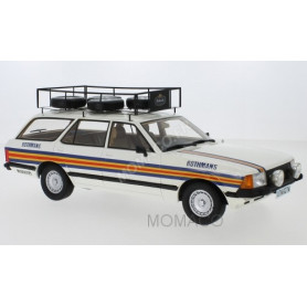 FORD GRANADA TURNIER EQUIPE ROTHMANS RALLYE 1981 BLANCHE (EPUISE)
