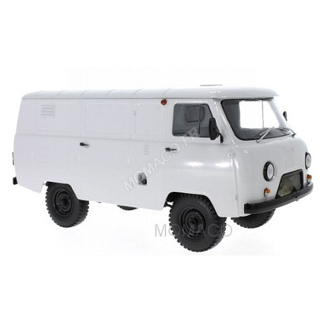 UAZ 452 FOURGON (3741) BLANC (EPUISE)