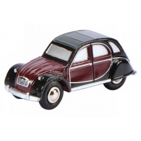 CITROEN 2CV 6 CHARLESTON BORDEAUX (EPUISE)