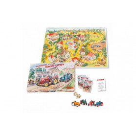 JEUX DE PLATEAU : "LA GRANDE COURSE DE TRACTEUR" AVEC 4 PICCOLO (EPUISE)