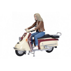 HEINKEL TOURIST 103 A2 AVEC FIGURINE (EPUISE)