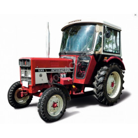 IHC INTERNATIONAL 533 AVEC TOIT ET BARRE DE COUPE (EPUISE)