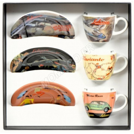 SET : SCHUCO 3 TASSES EXPRESSO CUP EDITION 2 (EPUISE)