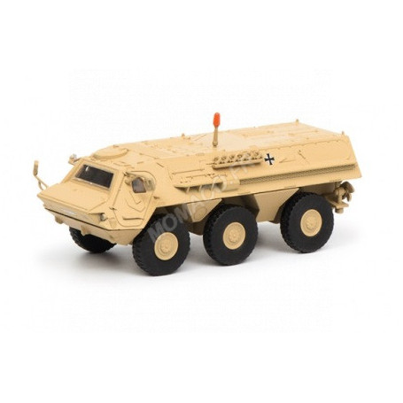 FUCHS VEHICULE DE TRANSPORT DE TROUPE CAMOUFLAGE "ISAF" (EPUISE)