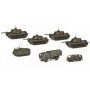 SET DE 7 MODELES MILITAIRE "BUNDESWEHR" (EPUISE)